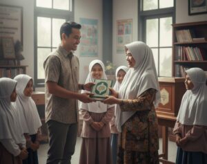 wakaf Al-Qur'an anak yatim
