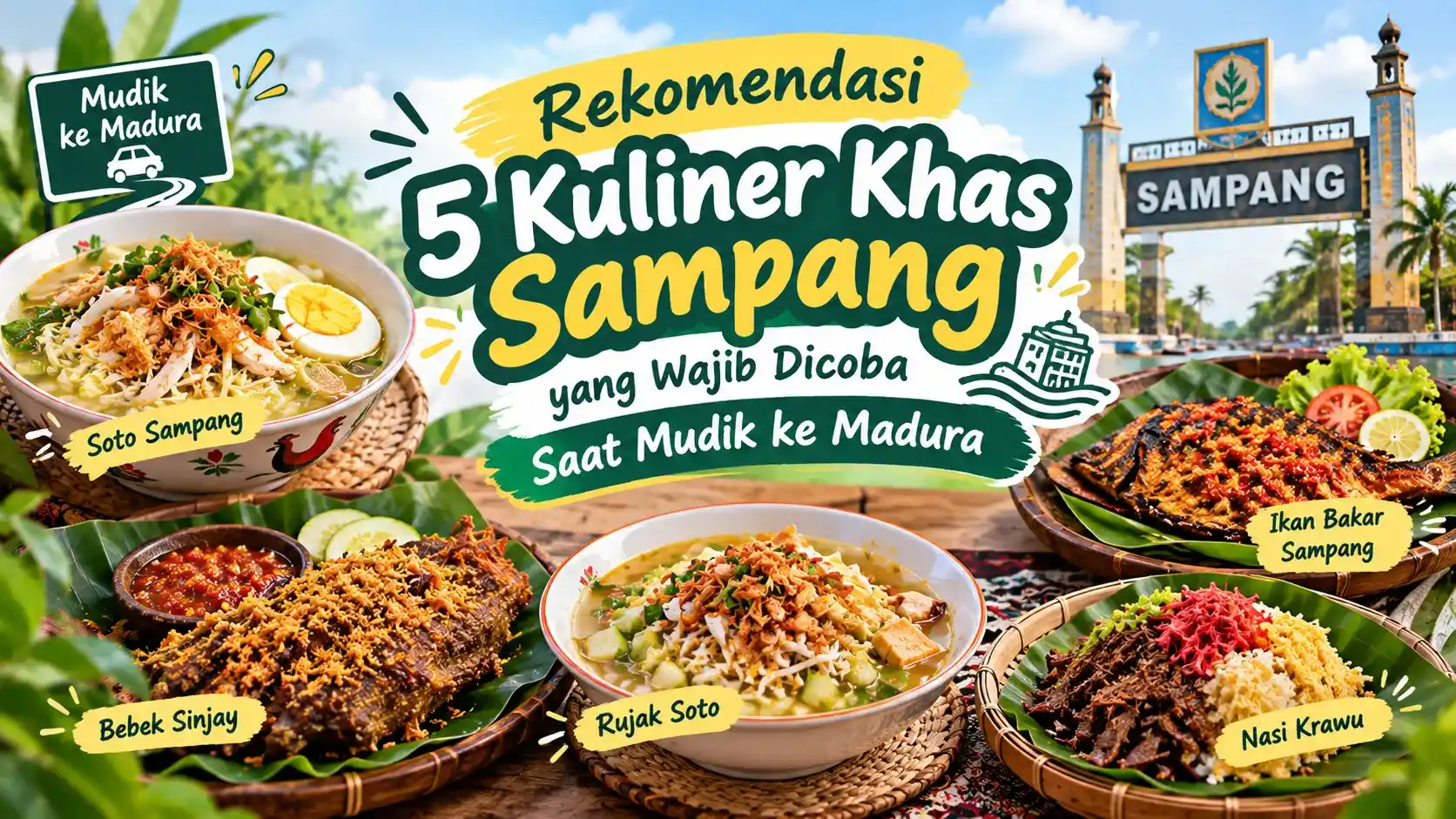 Rekomendasi 5 Kuliner Khas Sampang yang Wajib Dicoba Saat Mudik ke Madura